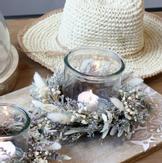 Chic Antique Lysholder Blomsterkrans Ø18 (529-71132800)