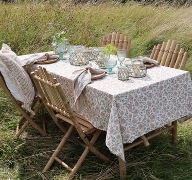 Chic Antique Duk Blomstret Bomull 140x240 (529-16106119)