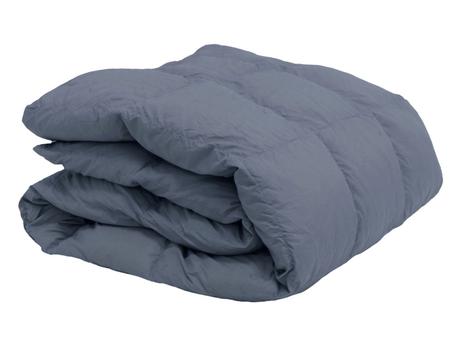 Norsk Dun Out&About Dunpledd Støvblå 130x170cm (479-120061)