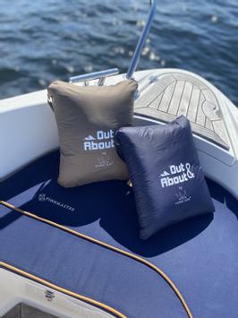 Norsk Dun Out&About Dunpledd Blå (479-114997)