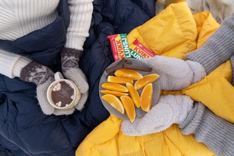 Norsk Dun Out&About Dunpledd Gul 130x170cm (479-117451)