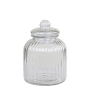 Chic Antique Oppbevaringsglass Riller 3.5L
