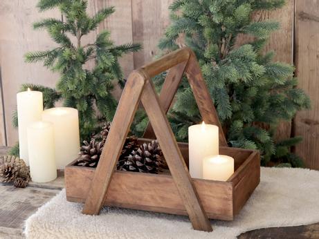 Chic Antique Grimaud Trekasse Gjenbrukstre 40x32