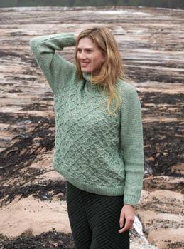 Katia  Strikkeoppskrift-PDF Strukturgenser Cotton Merino (766-MOD-6309-17)