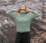 Katia  Strikkeoppskrift-PDF Strukturgenser Cotton Merino (766-MOD-6309-17)