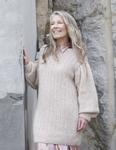 Katia  Strikkeoppskrift-PDF Flettegenser Alpaca Silver (766-MOD-6235-49)