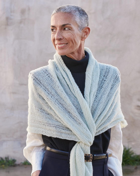 Katia Strikkeoppskrift-PDF Sjal Atenea