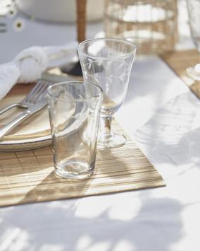 Ib Laursen Dekkebrikke Bambus Natur 1stk 30x44cm (171-1263-14)