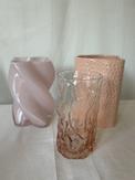 Klevering Trunk Vase Rosa Ø9, 5xH18, 5 (712-2893-02)