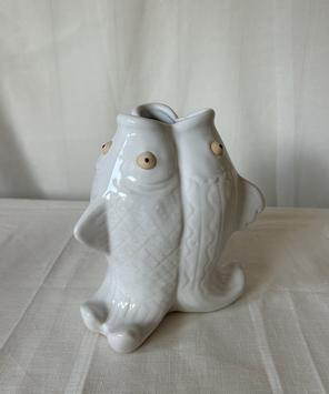 Bloomingville Fili Vase Hvit Ø17xH19