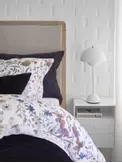 Turiform Tilde Sengesett Bomullssateng blomstret (479-116770,116771)