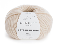 Katia Cotton-Merino Lys-Beige 101, 50g