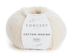 Katia  Cotton-Merino Ecru 100, 50g