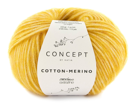 Katia Cotton-Merino Oker 135, 50g