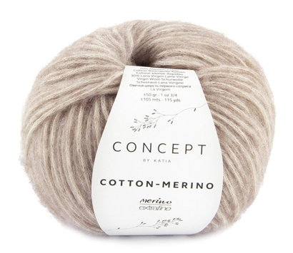 Katia Cotton-Merino Rådyr-Brun 139, 50g