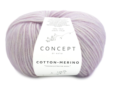 Katia  Cotton-Merino Lavendel 144, 50g
