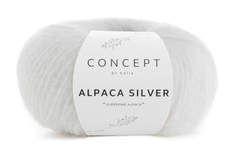 Katia Alpaca-Silver Ecru-Silver 250, 25g