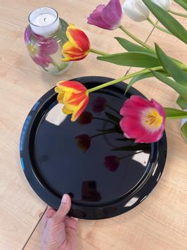 BC Brett Metall Blank Sort Ø35