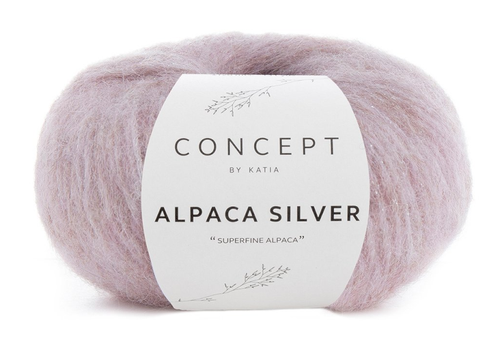 Katia  Alpaca-Silver Lys-Rosa-Silver 252, 25g