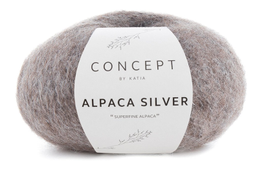 Katia  Alpaca-Silver Brun-Silver 257, 25g