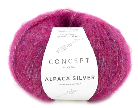 Katia  Alpaca-Silver Rubin-Silver 271,  25g (766-1053-271)