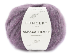 Katia  Alpaca-Silver Lilla-Silver 274, 25g