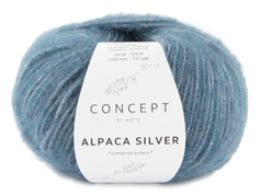 Katia Alpaca-Silver Blå-Silver 277, 25g