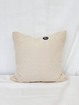 BC Putetrekk Lysegul Bomull-Lin 45x45