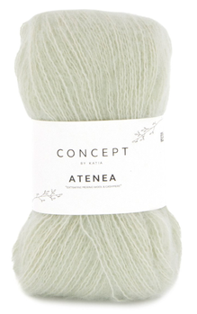 Katia  Atenea Hvitvasket-Grønn 92, 25g
