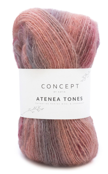 Katia Atenea-Tones Rødtoner 205, 25g