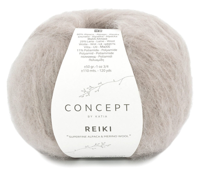 Katia  Reiki Lys-Grå 101,  50g (766-1344-101)