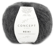 Katia  Reiki Mørk-Grå 102, 50g