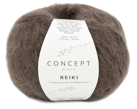 Katia  Reiki Lys-Brun 105,  50g (766-1344-105)
