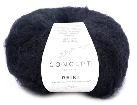 Katia Reiki Sort 115, 50g