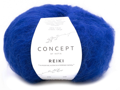 Katia  Reiki Blå 118,  50g (766-1344-118)