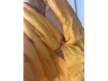 Norsk Dun Out&About Dunpledd Gul 130x170cm (479-117451)