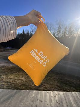 Norsk Dun Out&About Dunpledd Gul 130x170cm (479-117451)