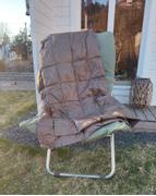 Norsk Dun Out&About Dunpledd Brun 130x170cm