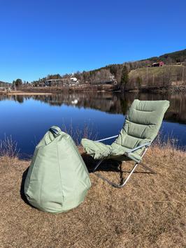 Fiam BeanBag Sittesekk Sage-Green Ø55xH70