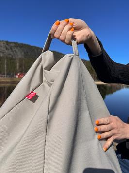 Fiam BeanBag Sittesekk Bibe-Beige Ø55xH70 (424-101453)