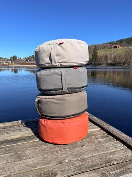 Fiam Disco Sittepute Bine-Mørkegrå Ø40 (424-101447)