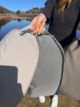 Fiam Disco Sittepute Bine-Mørkegrå Ø40 (424-101447)