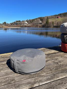 Fiam Disco Sittepute Bine-Mørkegrå Ø40 (424-101447)