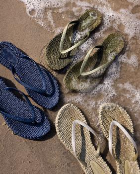 Ilse Jacobsen FlipFlop Glitter Brun