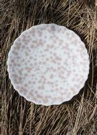 Wik & Walsøe Slåpeblom Tallerken Rosa Ø21