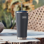 THERMOS Termokrus m/ sugerør Svart 0,7L (379-34738)