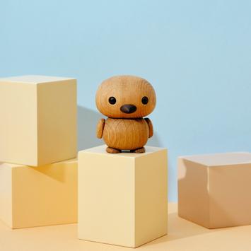 Lucie Kaas Bird Pip trefigur