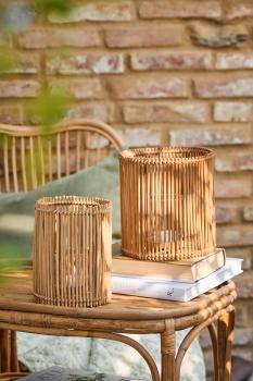 Ib Laursen Lykt Cane rattan 14x18cm (171-30973-00)