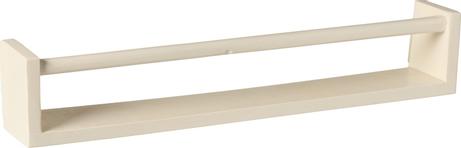 Ib Laursen Hylle m/ stang,  hvit_60cm (171-21028-11)