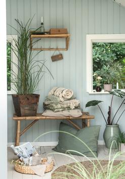 Ib Laursen Hylle Rattan 3-knagger 25x49 (171-3772-67)